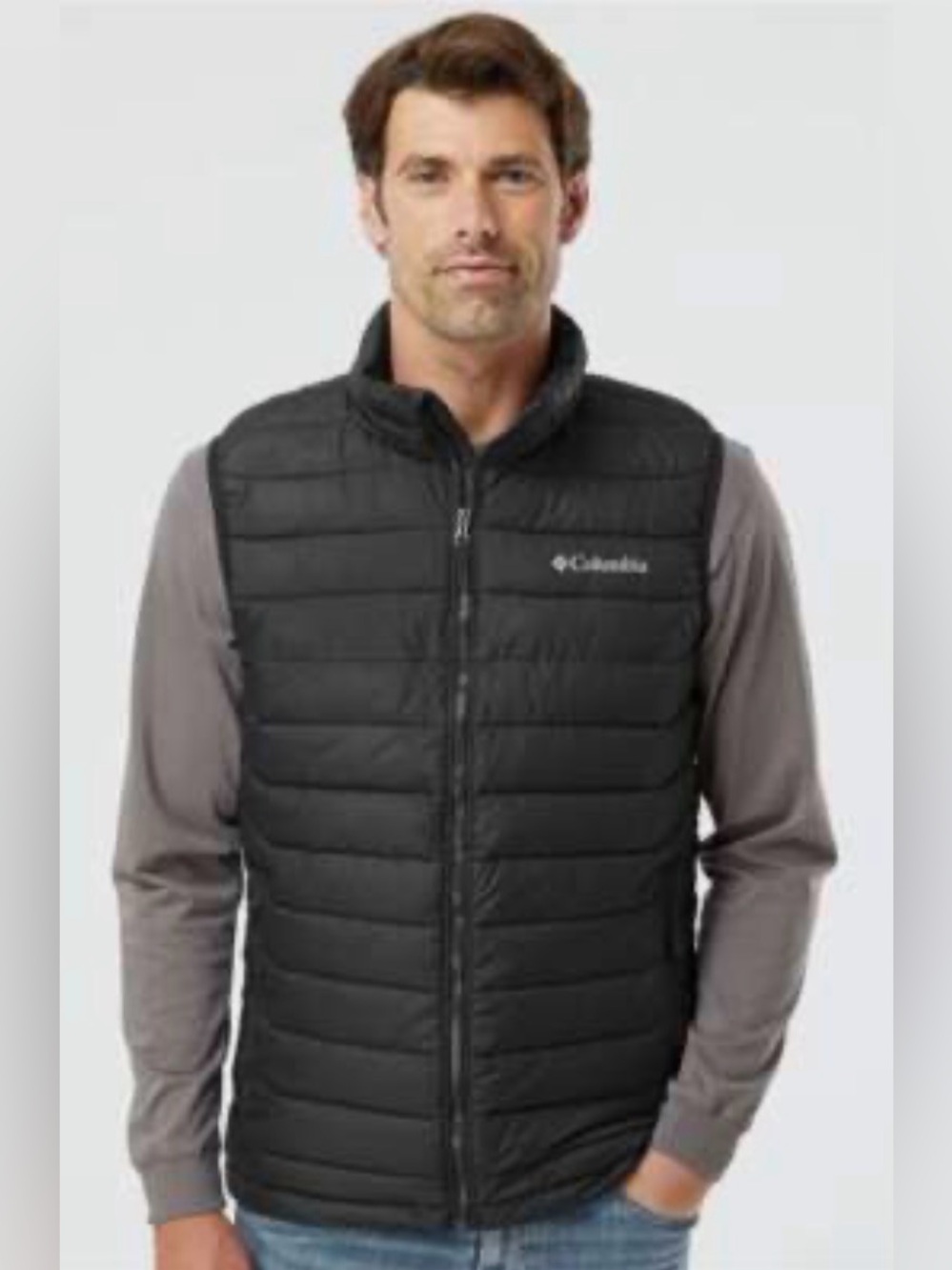Columbia Powder Lite Vest with Omni-Heat Thermal Reflective lining